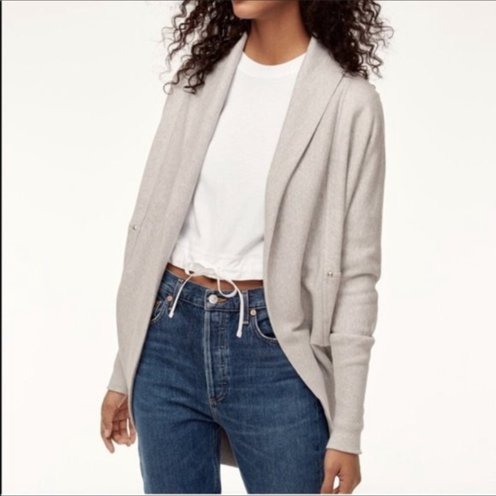 Aritzia Wilfred Diderot Sweater- Gray- Size XXS